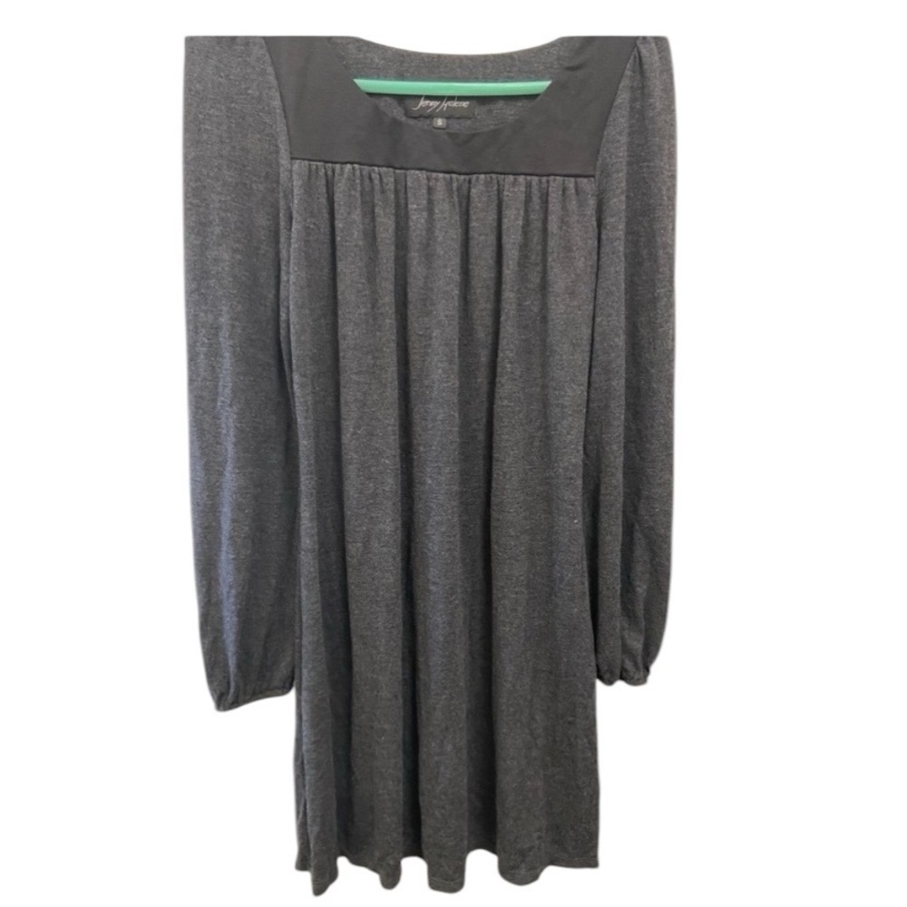 Jenny Helene small women’s soft jersey knit sweater dress long sleeves